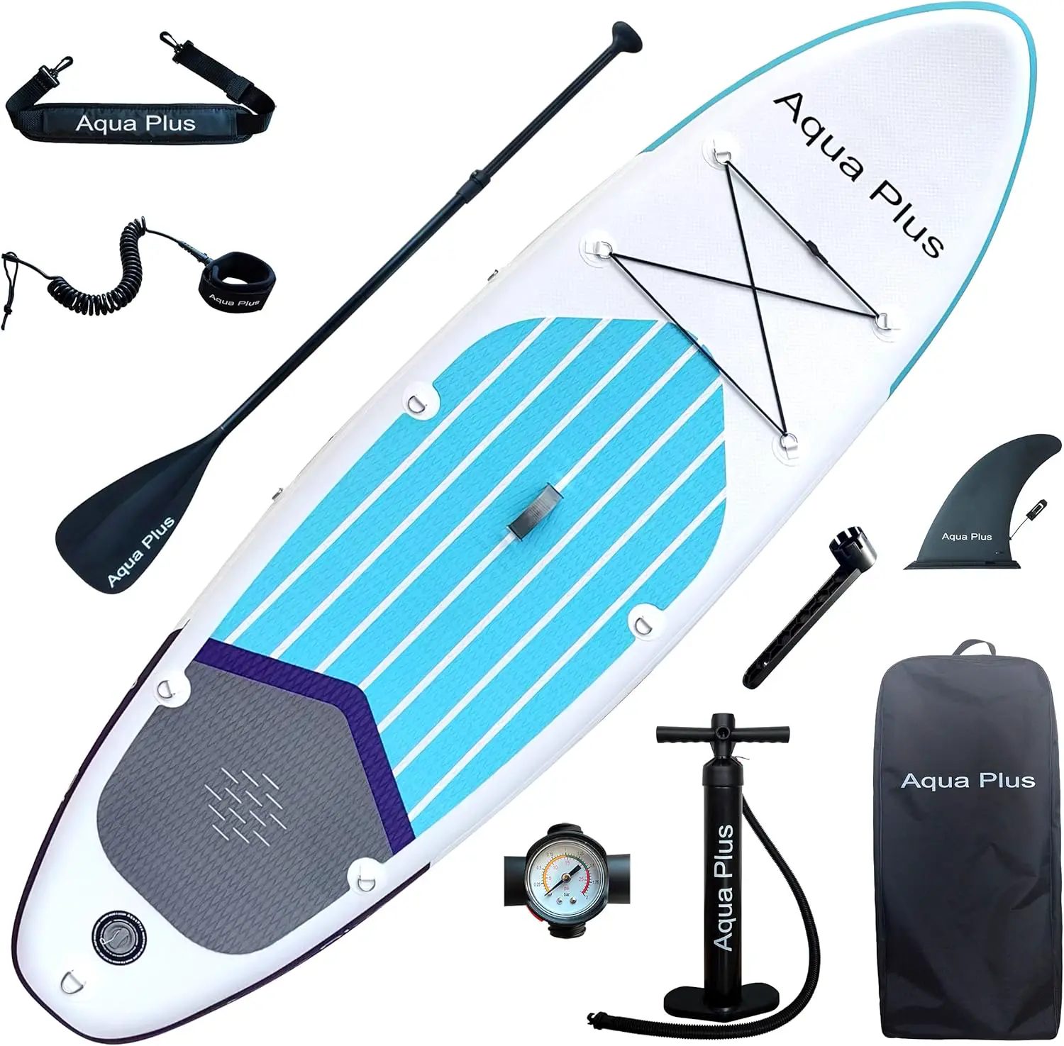 Aqua Plus Sup Gonflable de 15 cm d'épaisseur pour Tous Les Niveau x