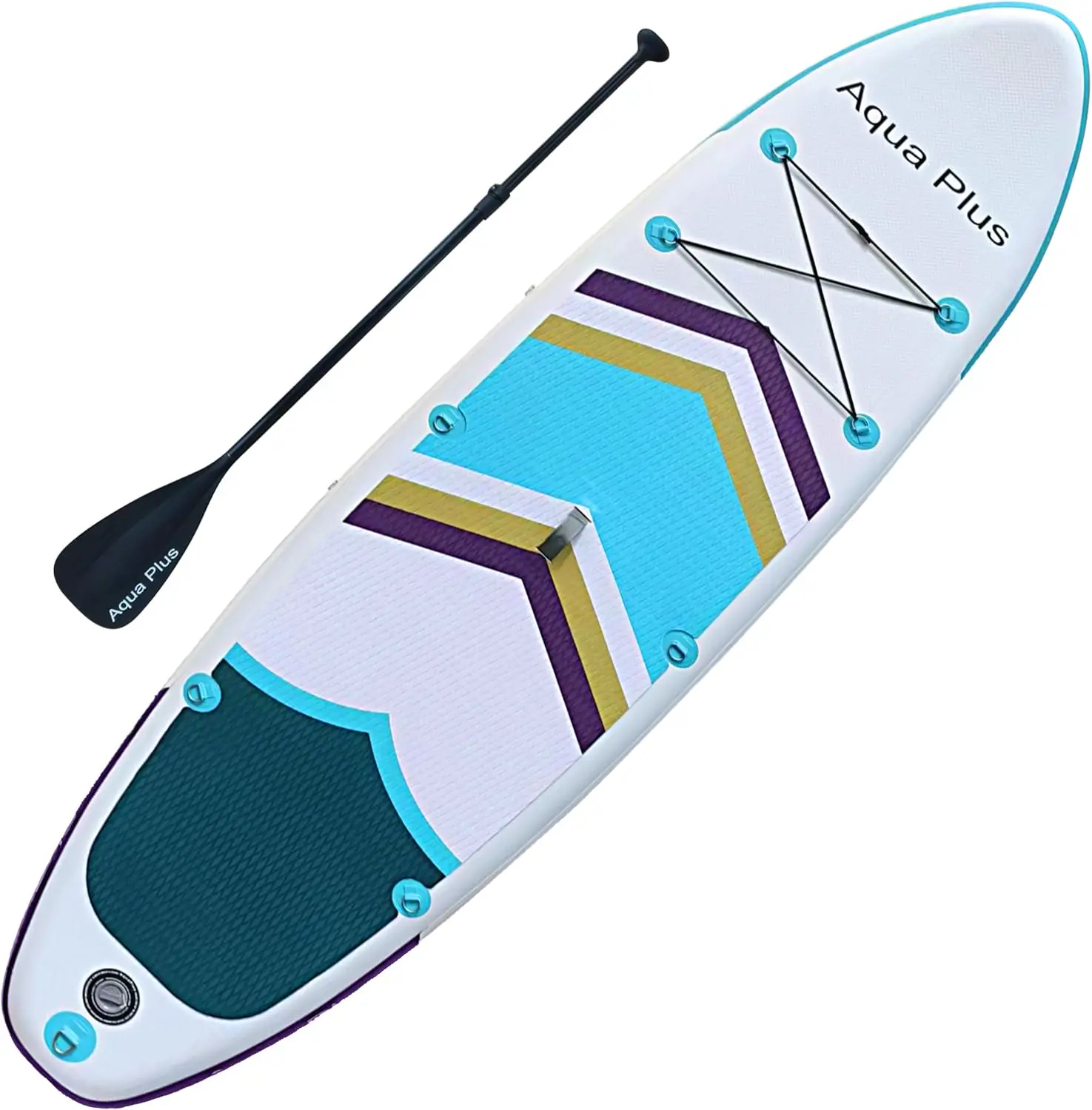 Paddle gonflable en aluminium vert 83 x 15 cm vue 4