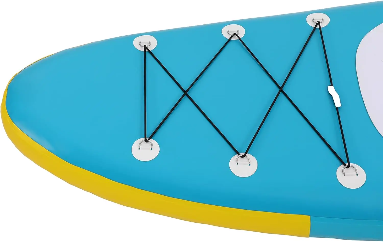 Paddle gonflable en aluminium bleu 76 x 10 cm vue 6