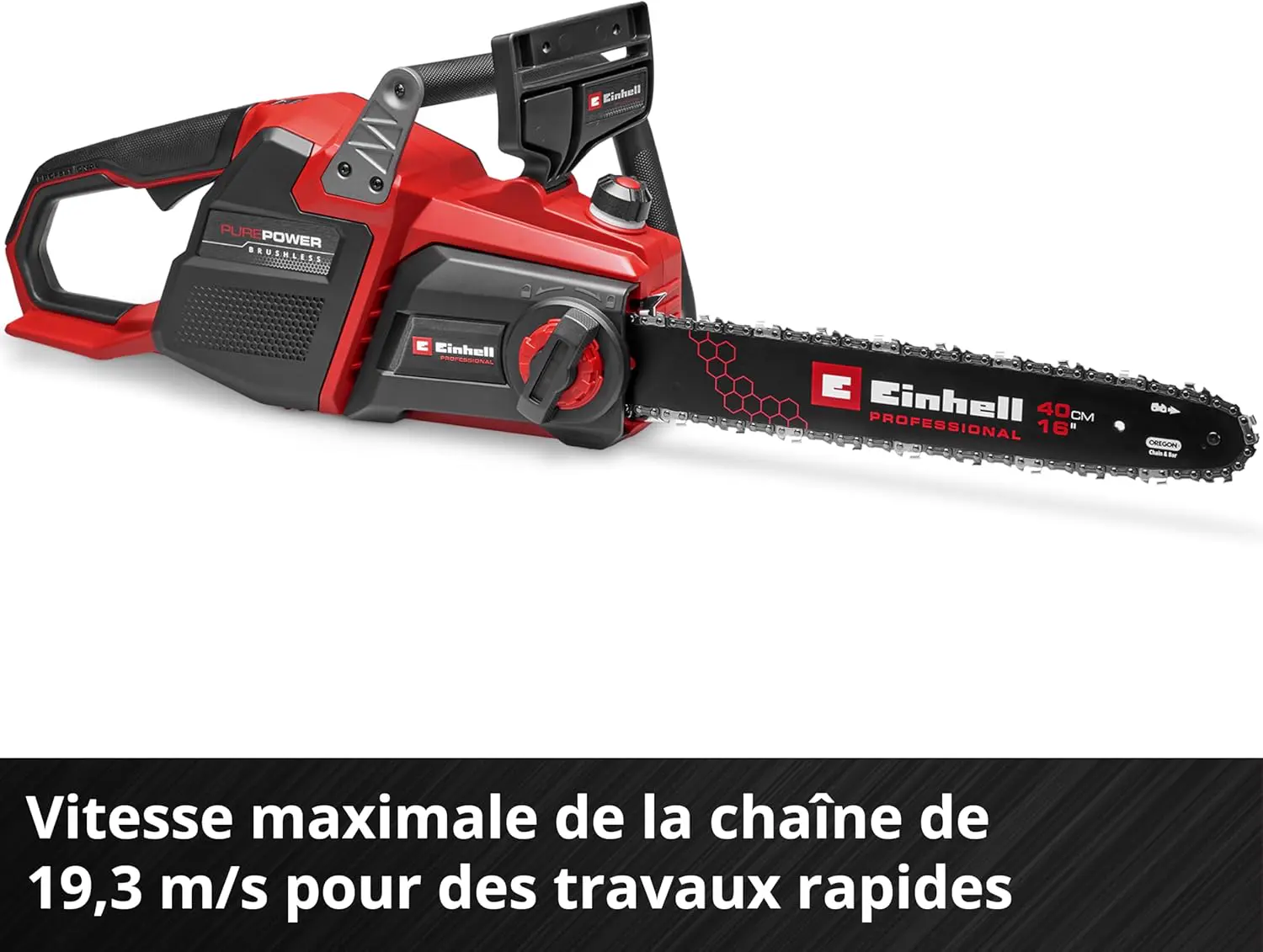 Tronçonneuse thermique en bois 2 x 18 vue 10