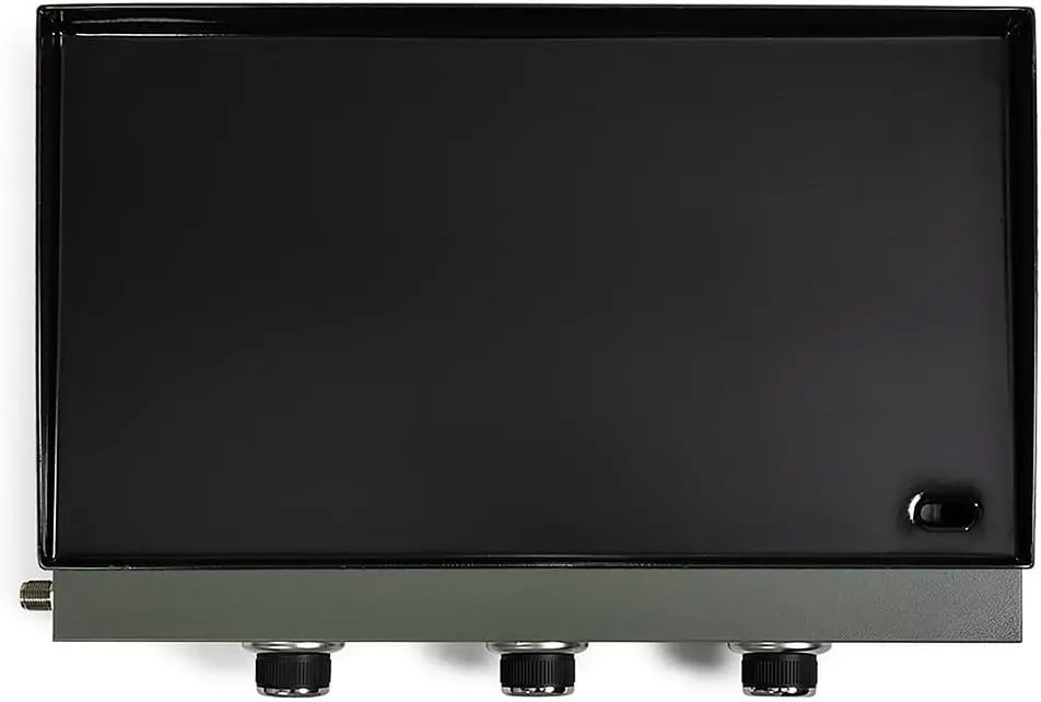 Plancha 8 places en acier vert 62 x 34,5 cm vue 7