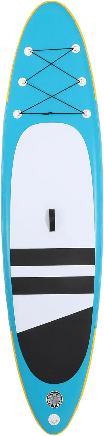 Paddle gonflable en aluminium bleu 76 x 10 cm vue 3