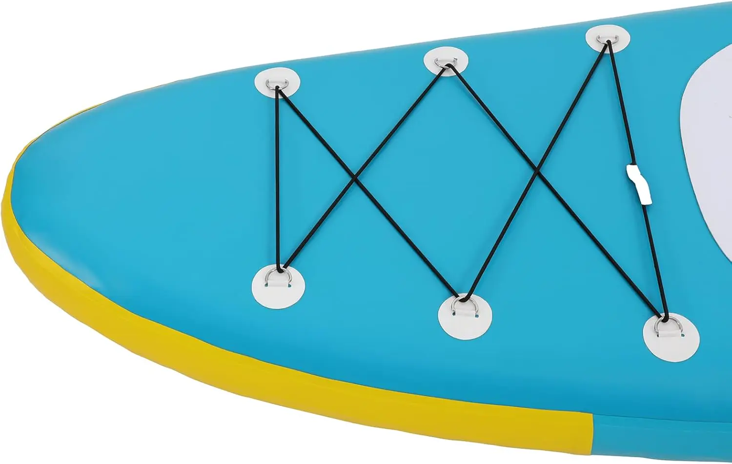 Paddle gonflable en aluminium bleu 76 x 10 cm vue 5