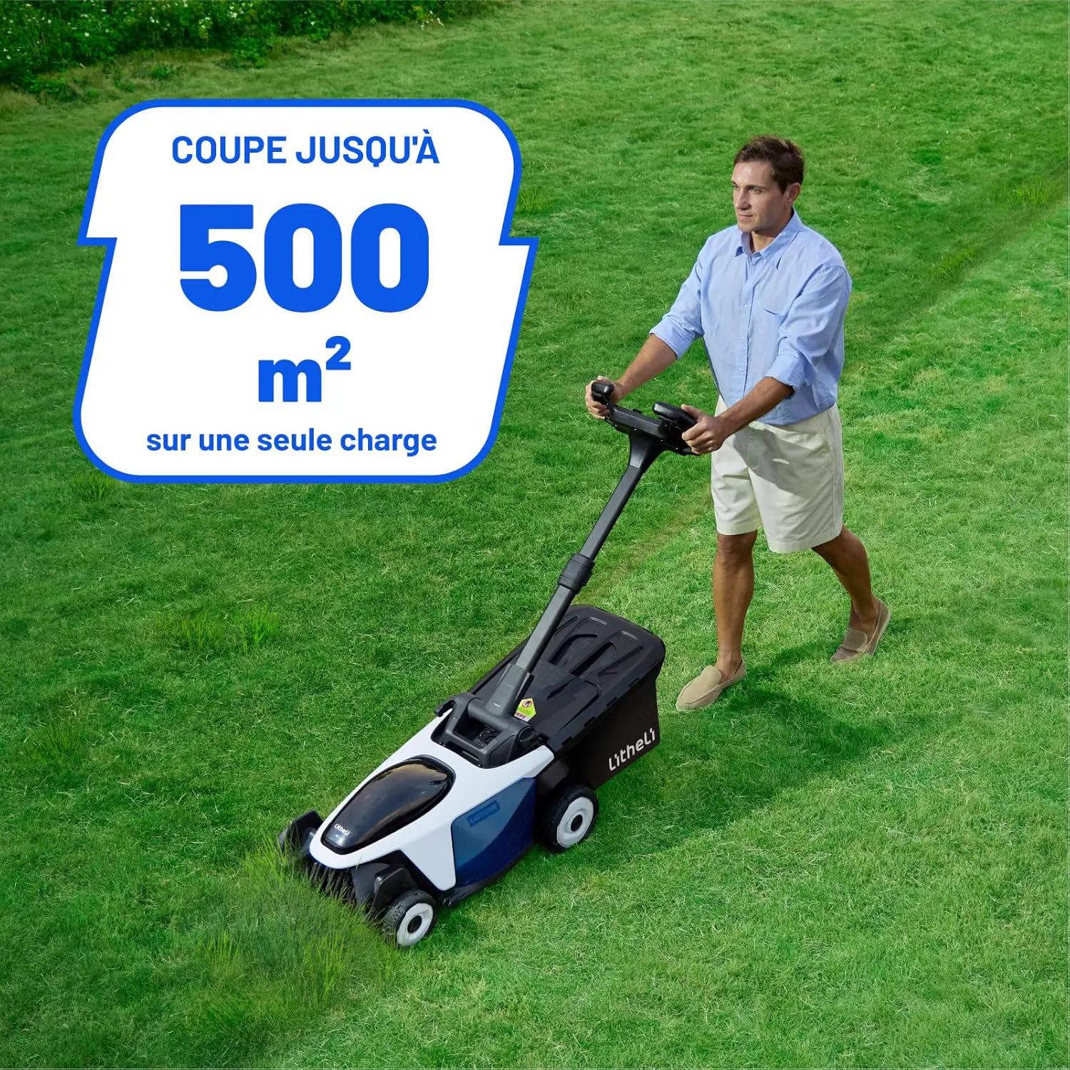 Tondeuse autoportée 500 m² vue 4