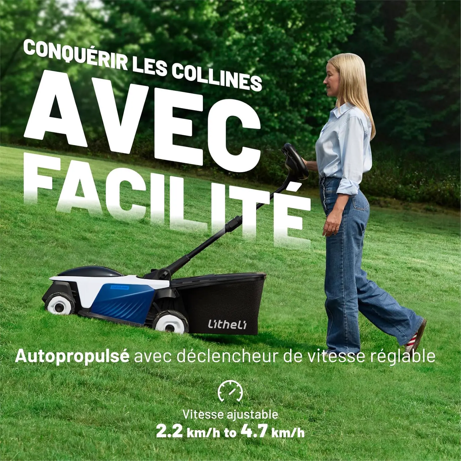 Tondeuse autoportée 500 m² vue 5