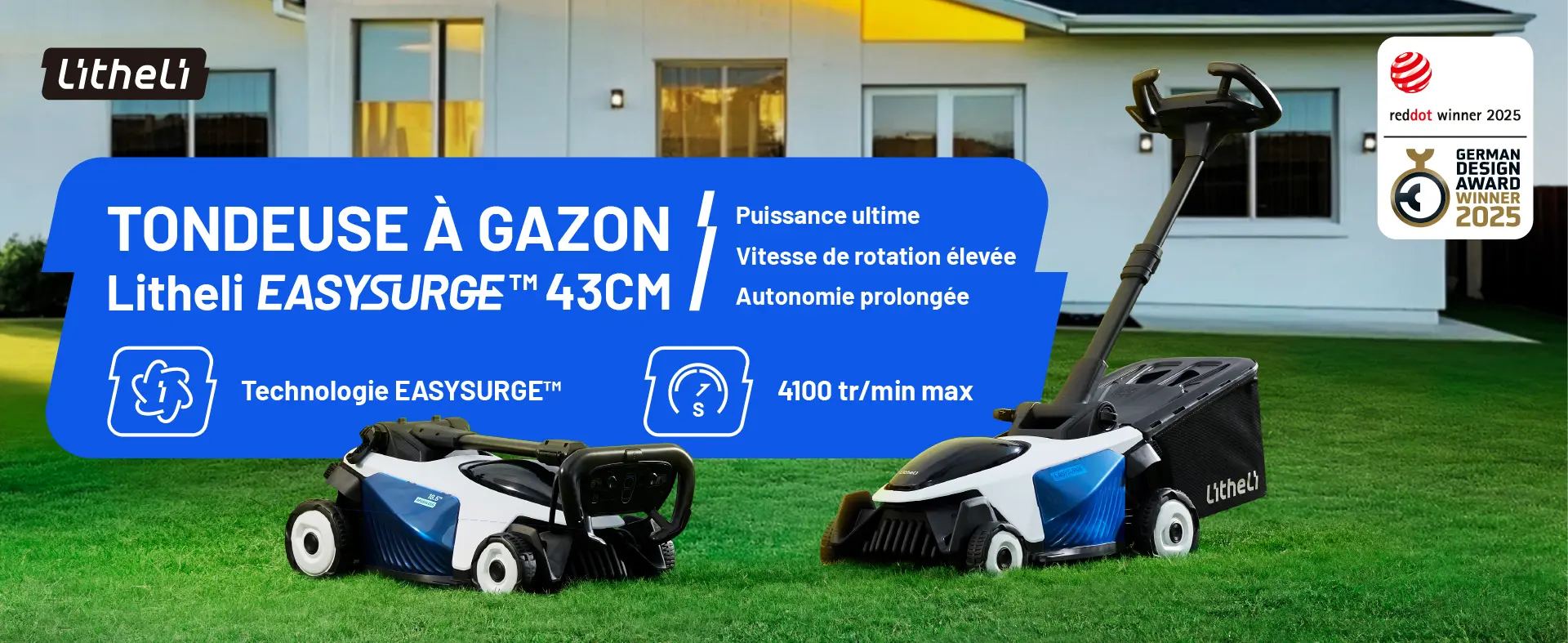 Tondeuse autoportée blanc 500m² — contenu détaillé 1