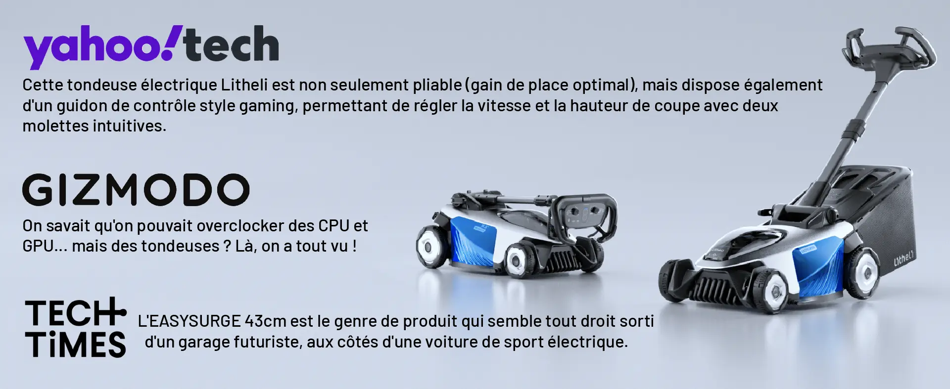 Tondeuse autoportée blanc 500m² — contenu détaillé 2