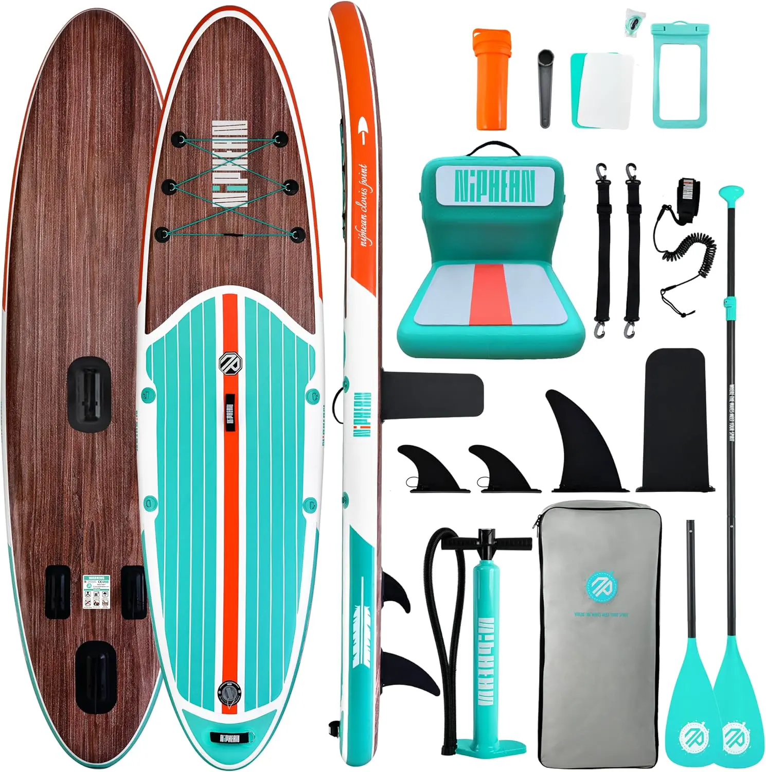 Paddle gonflable Niphean Paddle Gonflable Adulte avec Tous Les… vue 1