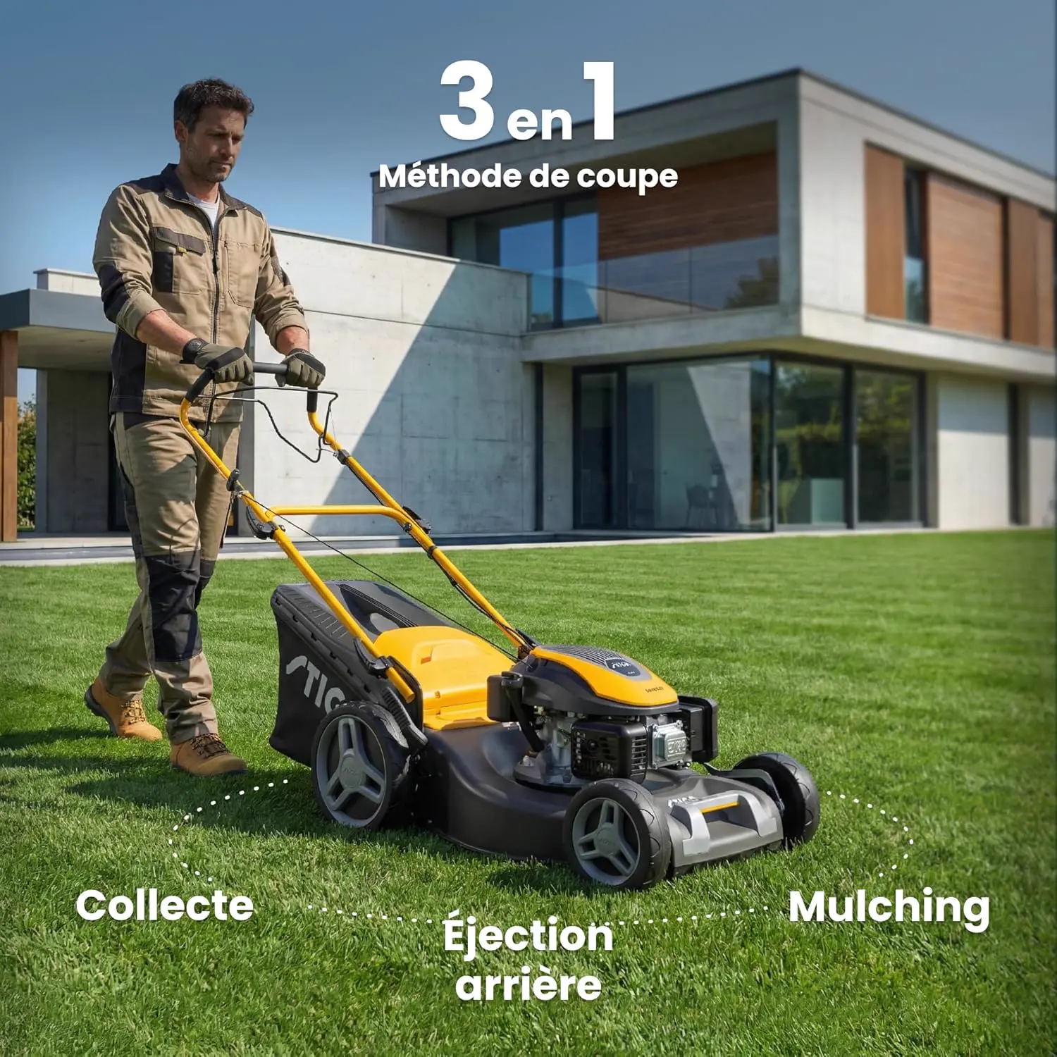 Tondeuse autoportée 800 m² vue 5