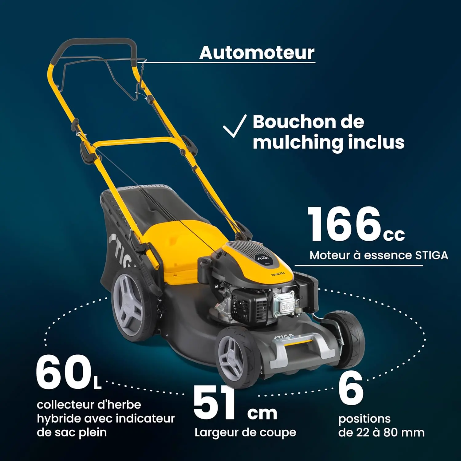 Tondeuse autoportée 800 m² vue 7