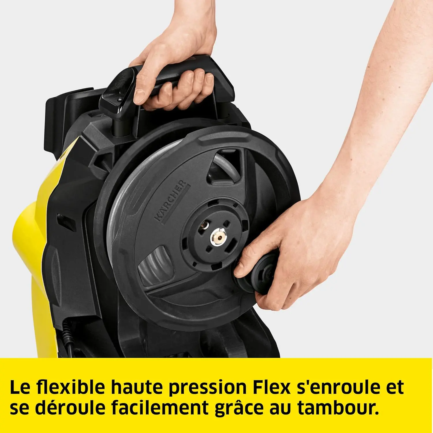 Nettoyeur haute pression en aluminium noir 80 m² vue 7