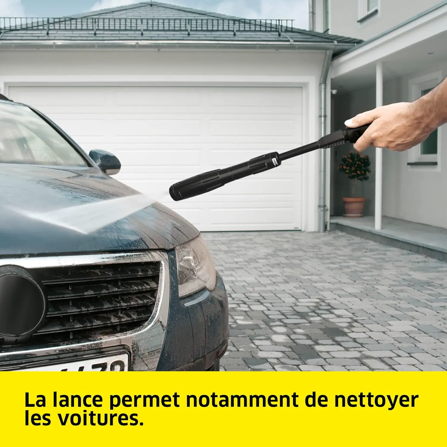 Nettoyeur haute pression noir 40 m² vue 3
