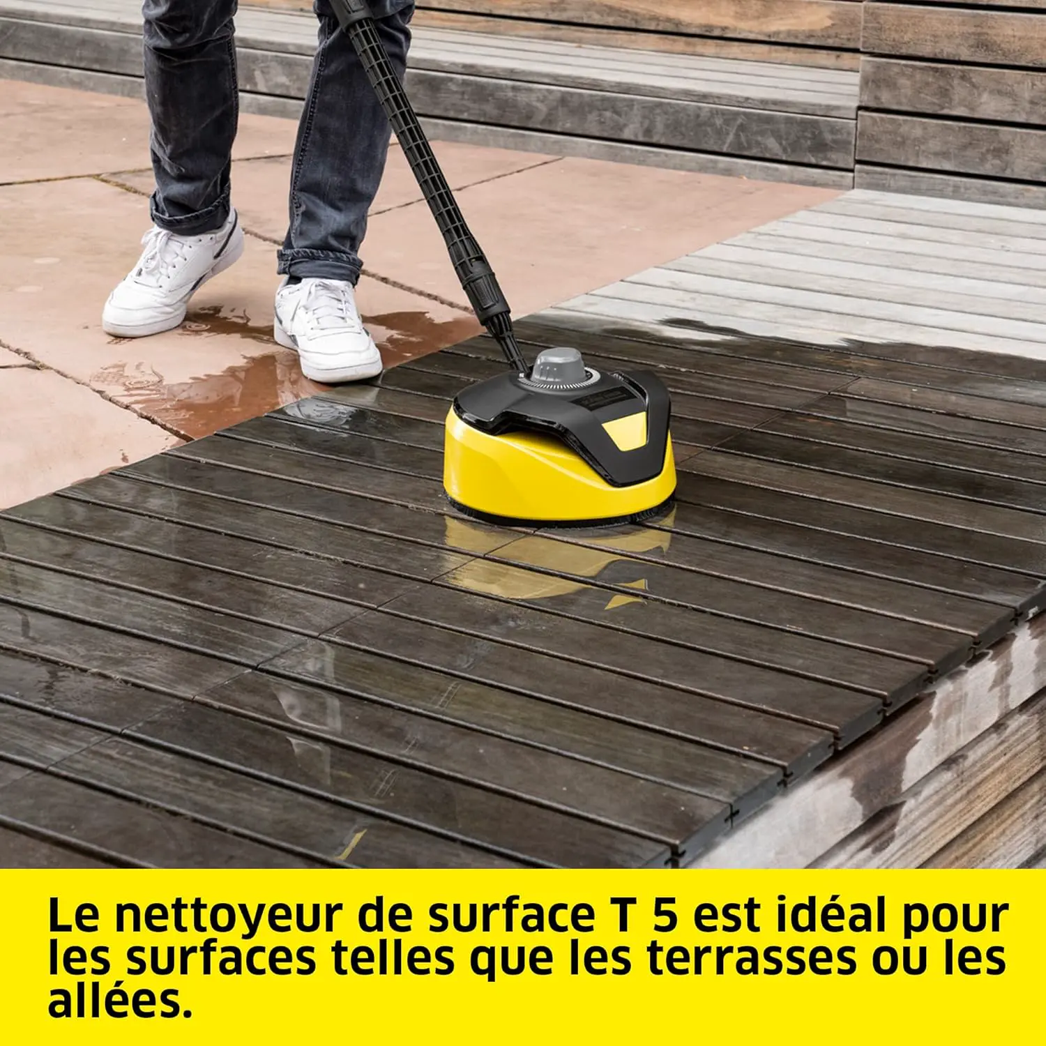 Nettoyeur haute pression noir 40 m² vue 5