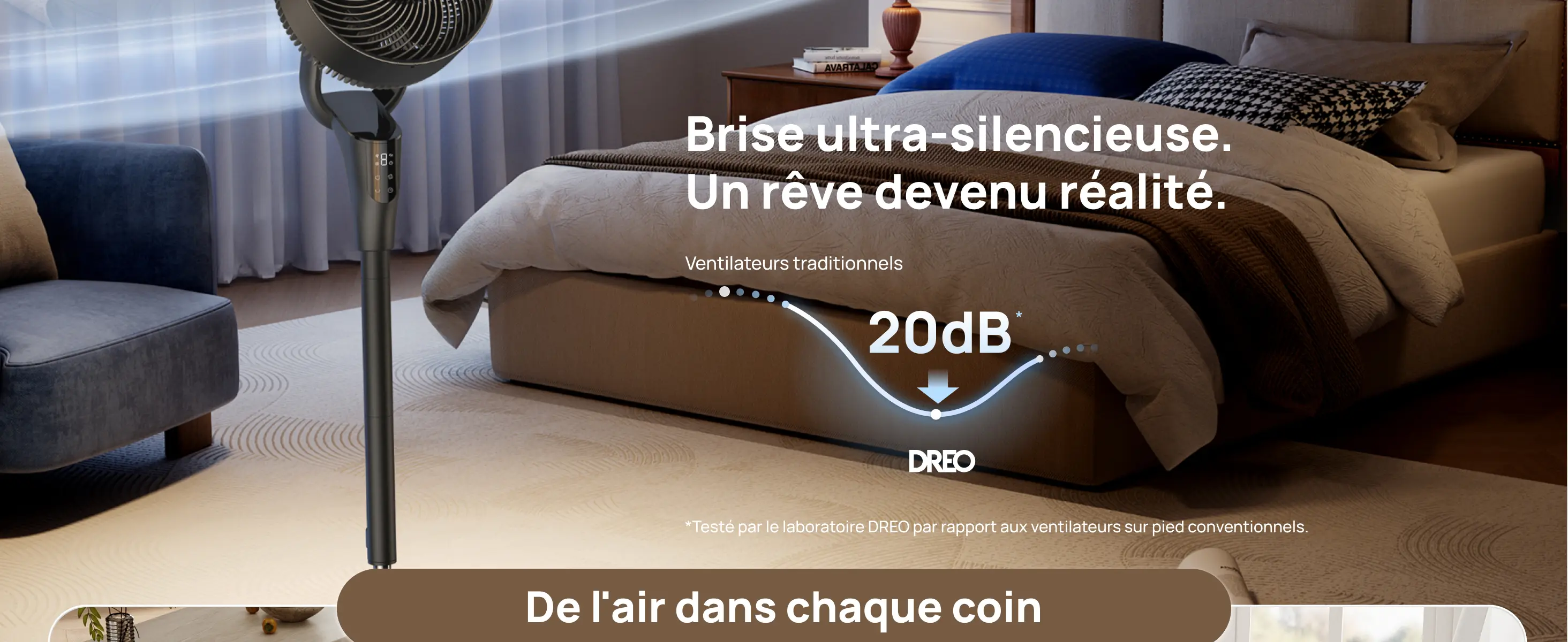 Ventilateur DREO Ventilateur sur Pied Silencieux pour Chambre… — contenu détaillé 3