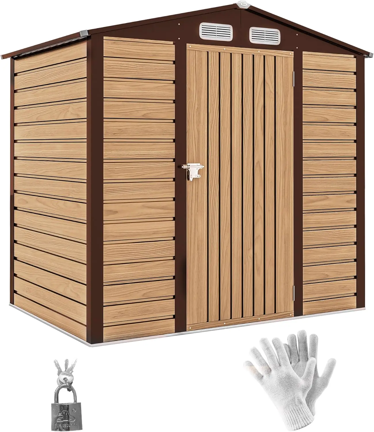 Outsunny Abri de Jardin en Métal 2,27 m²