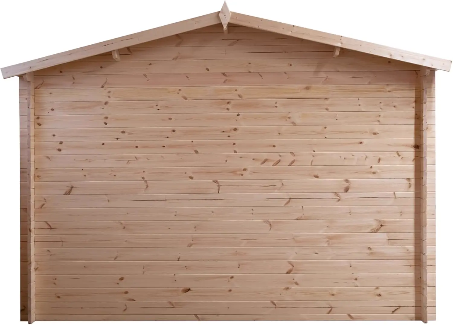 Abri de jardin en bois en bois noir 17,42m² vue 5