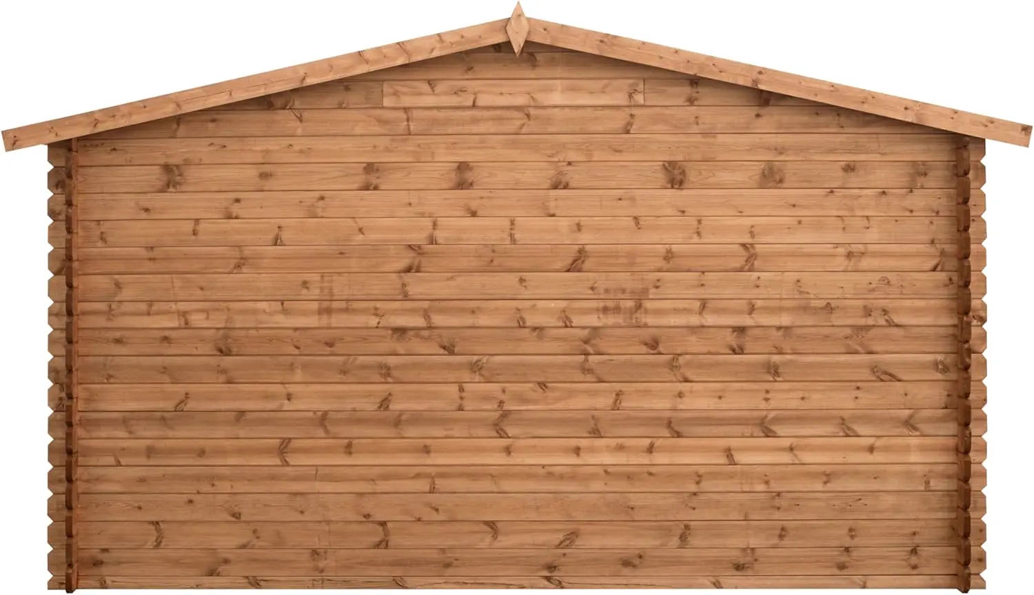 Abri de jardin en bois en bois noir 9,9m² vue 4