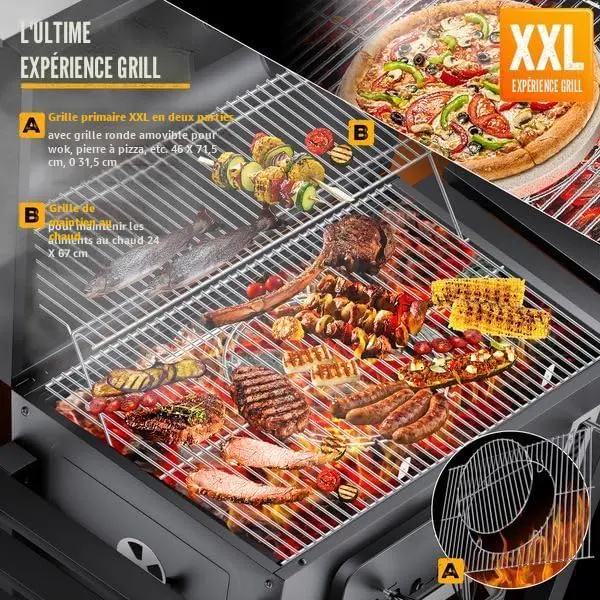 Barbecue weber en acier 76,5 x 83 cm vue 5