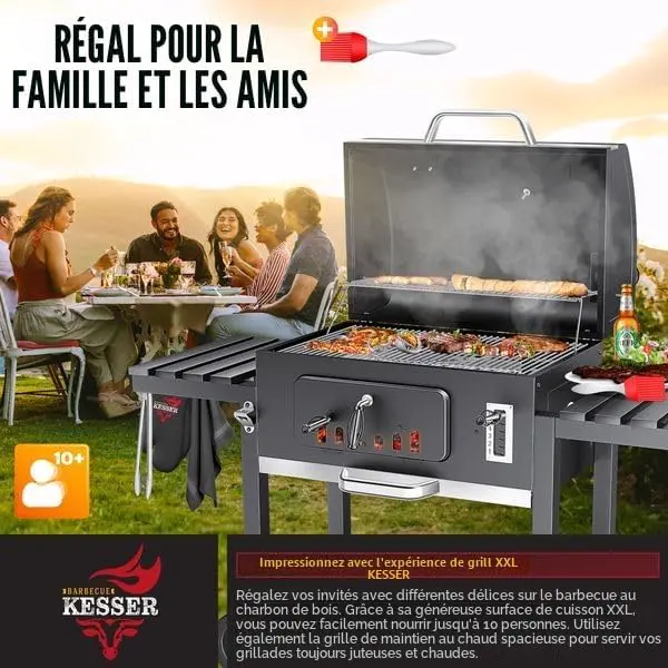 Barbecue weber en acier 76,5 x 83 cm vue 8