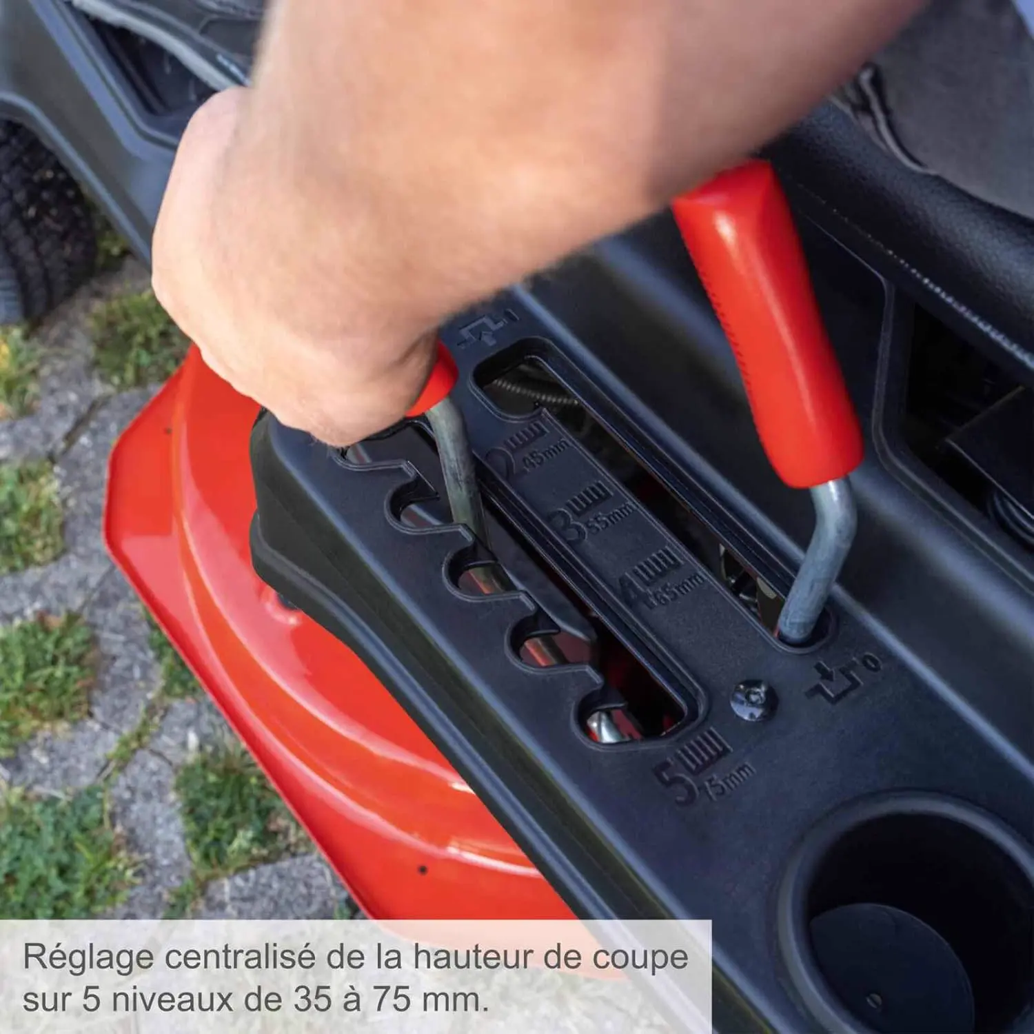 Tondeuse autoportée 2600 m² autoportée vue 7