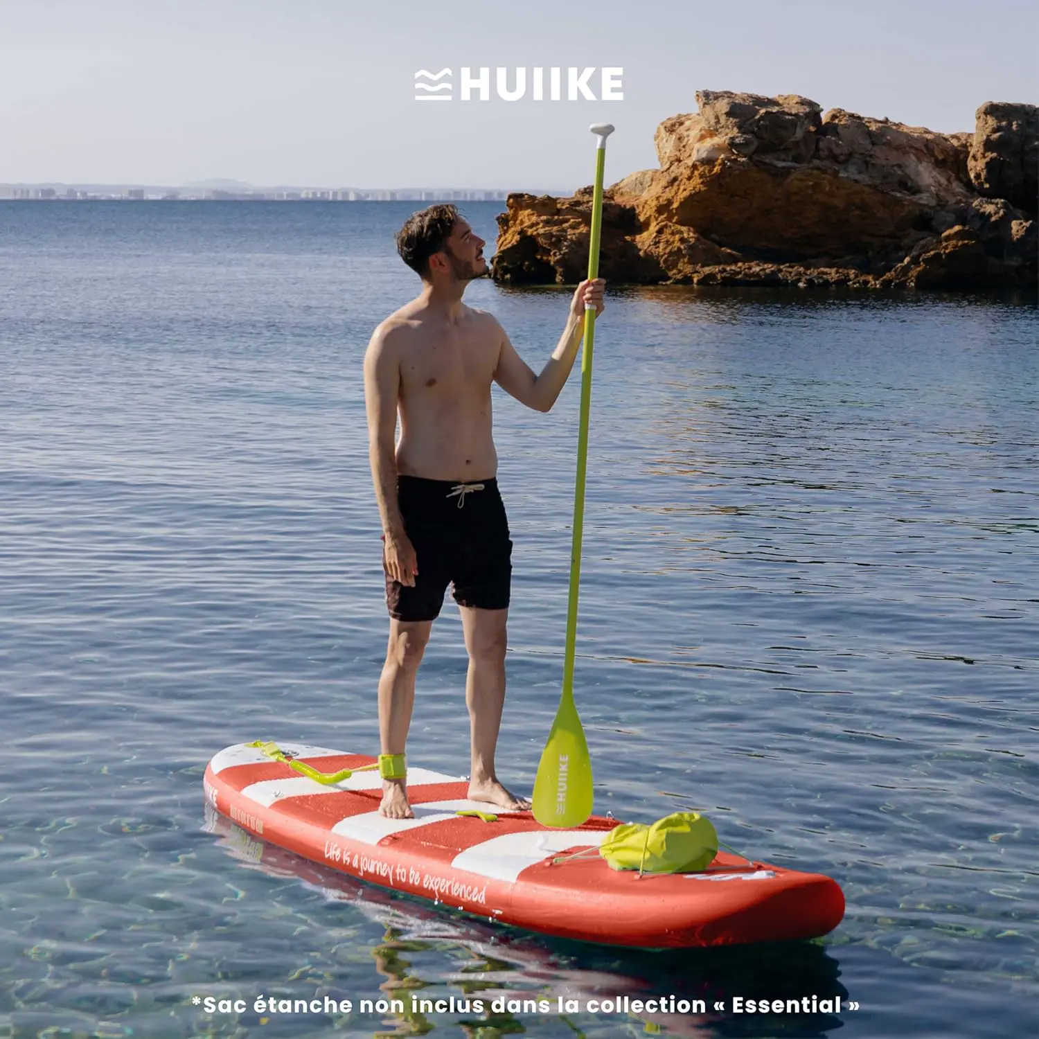 Paddle gonflable en aluminium 84x15 cm vue 9