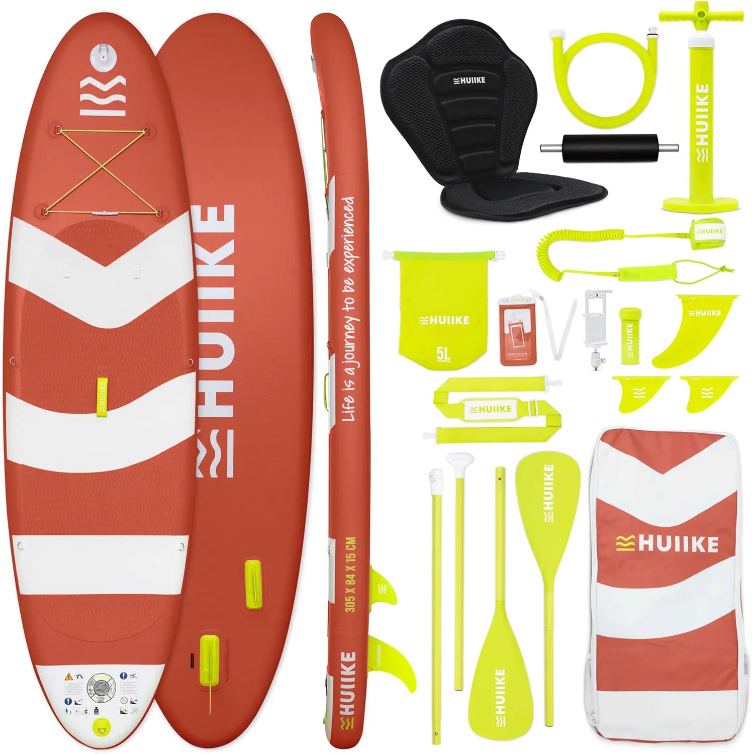 HUIIKE Paddle Gonflable Adulte avec Accessoires Inclus