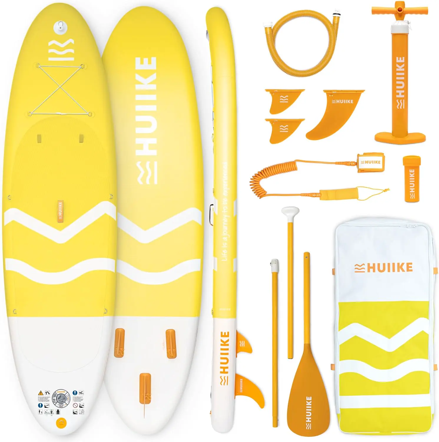 Paddle gonflable en aluminium 84 x 15 cm vue 1