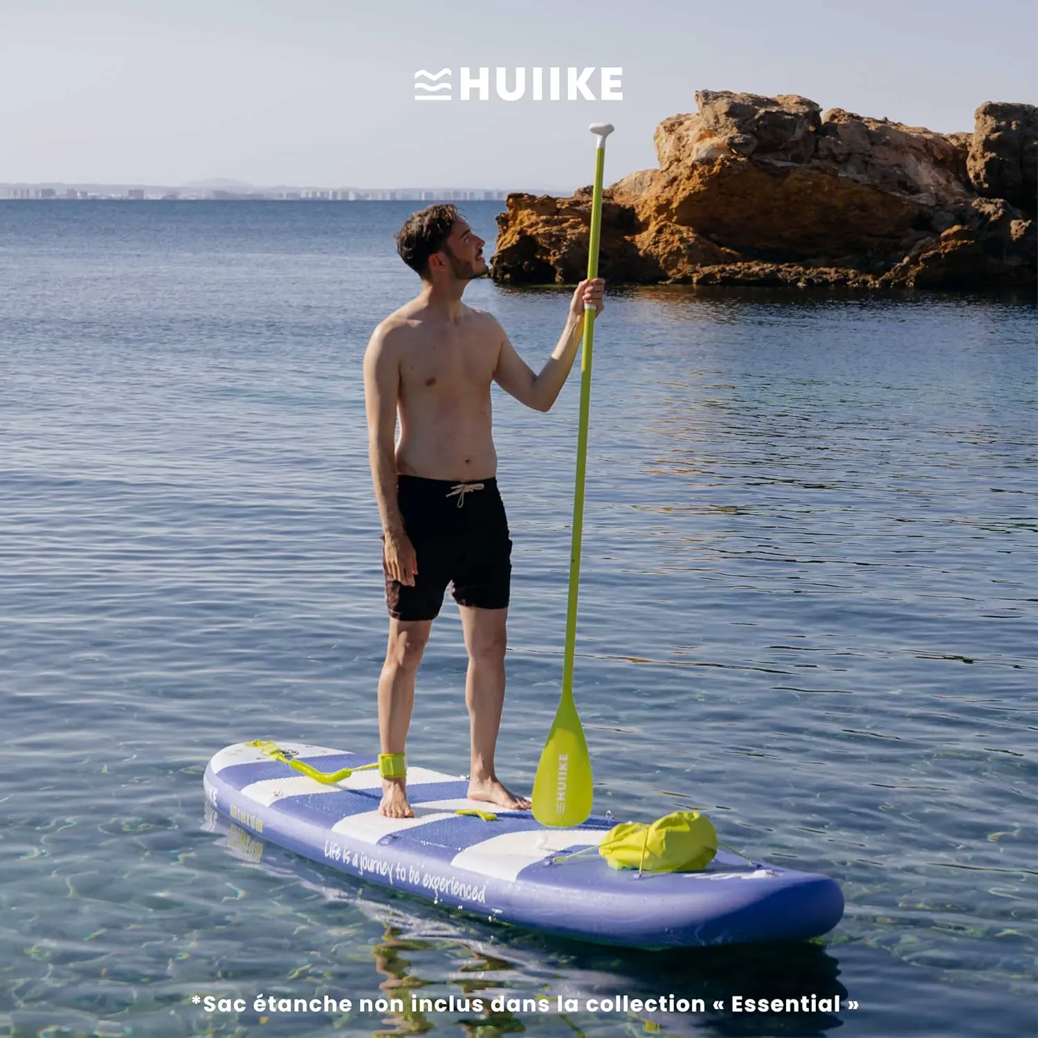 Paddle gonflable en aluminium 84x15 cm vue 9