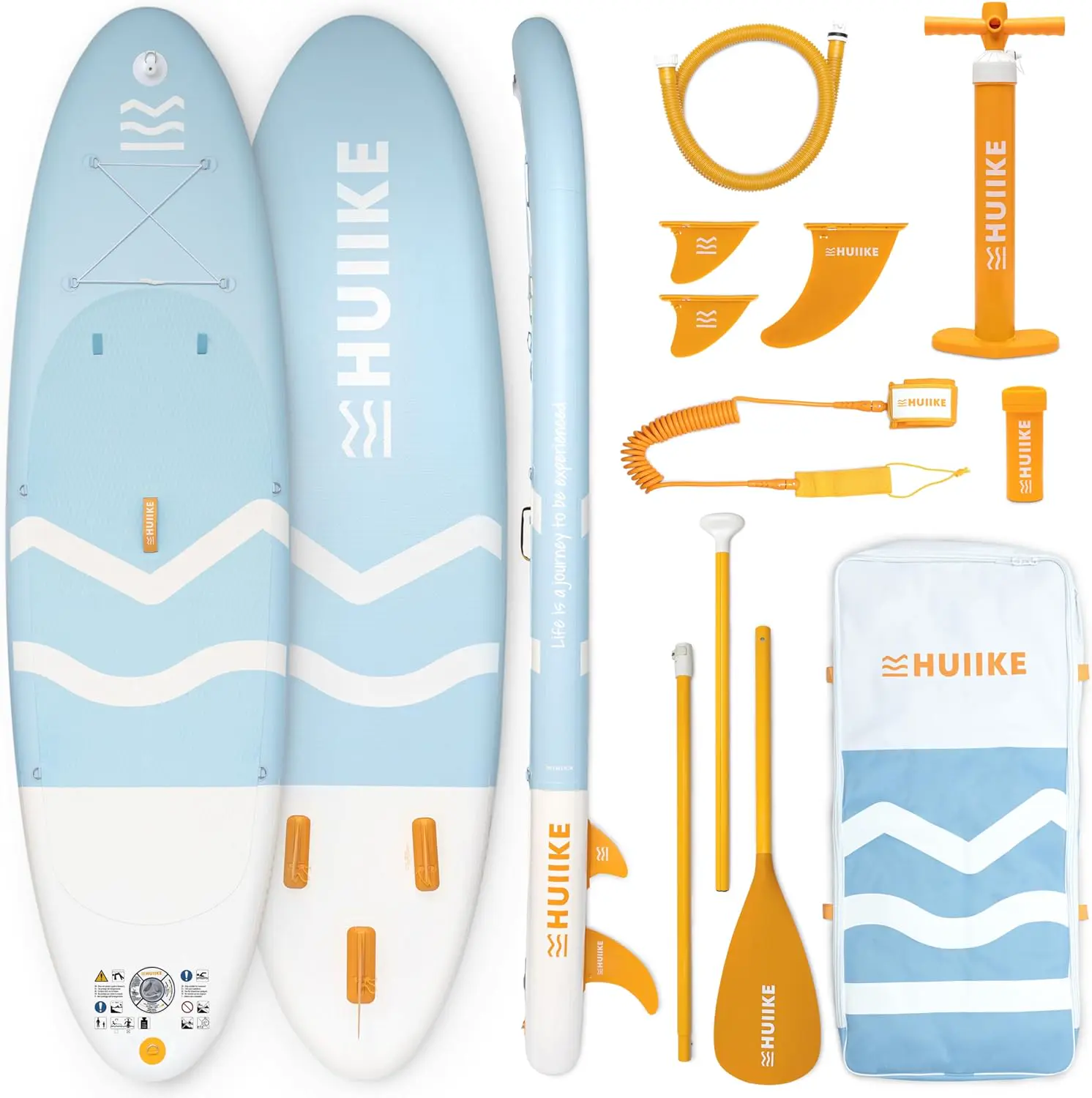 Paddle gonflable en aluminium 84 x 15 cm vue 1