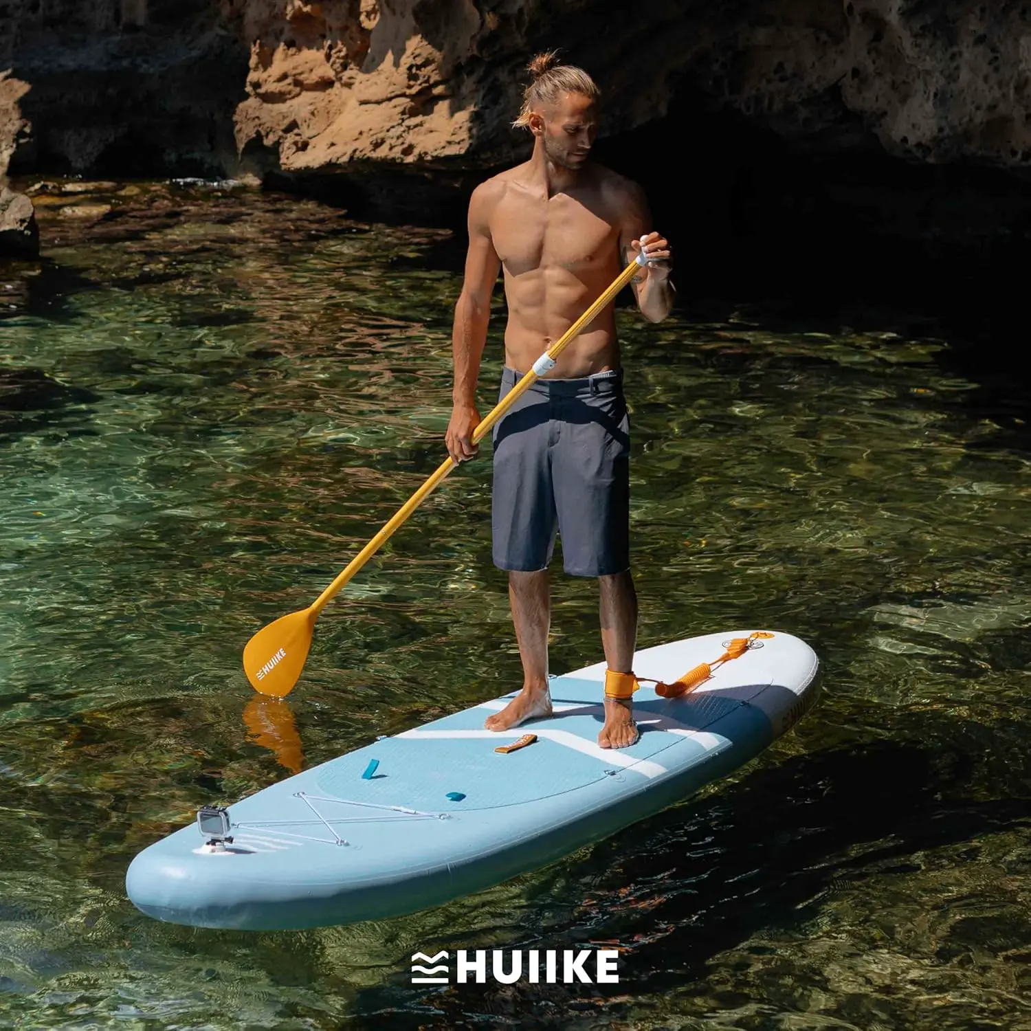 Paddle gonflable en aluminium 84 x 15 cm vue 4