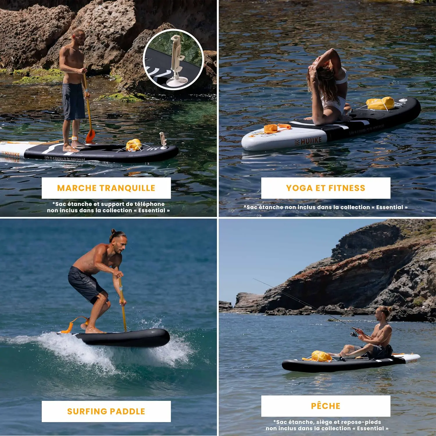 Paddle gonflable en aluminium 84 x 15 cm vue 5