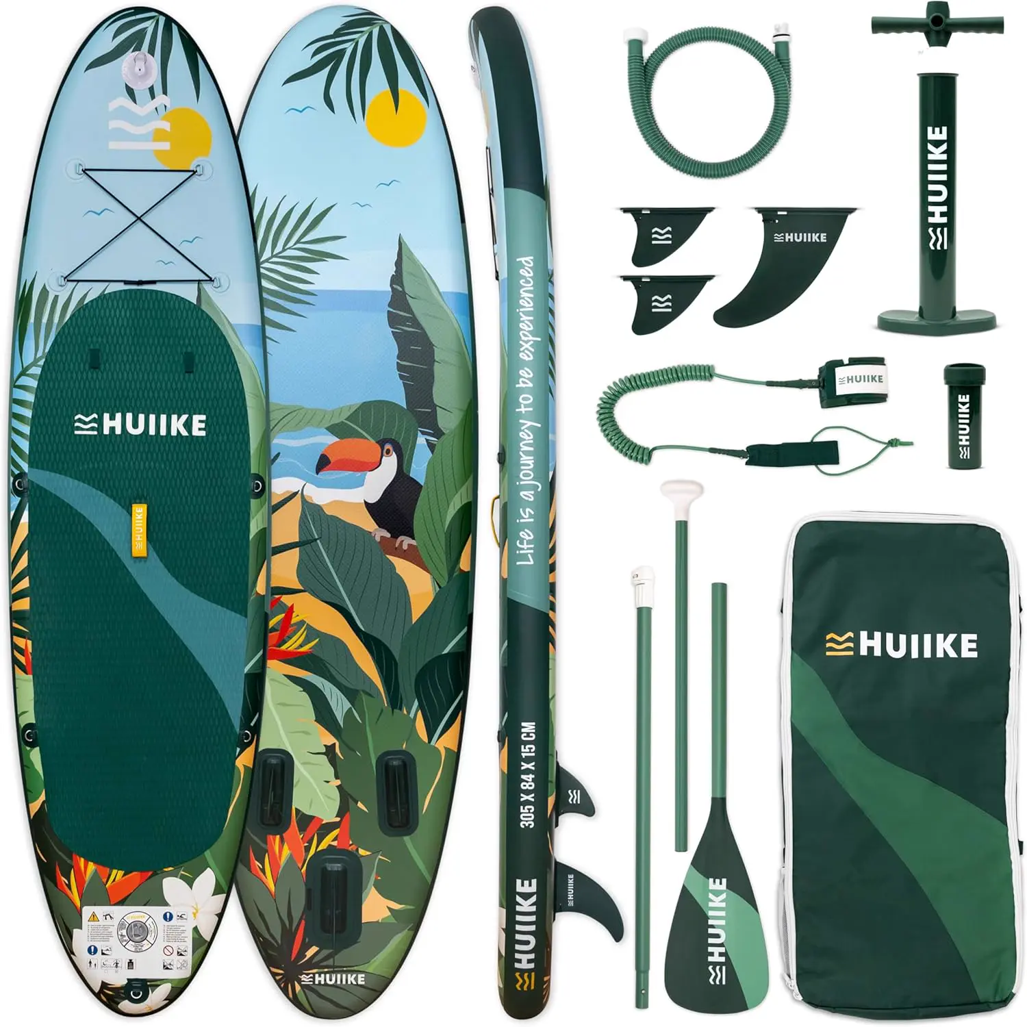 HUIIKE Paddle Gonflable Adulte avec Accessoires Inclus