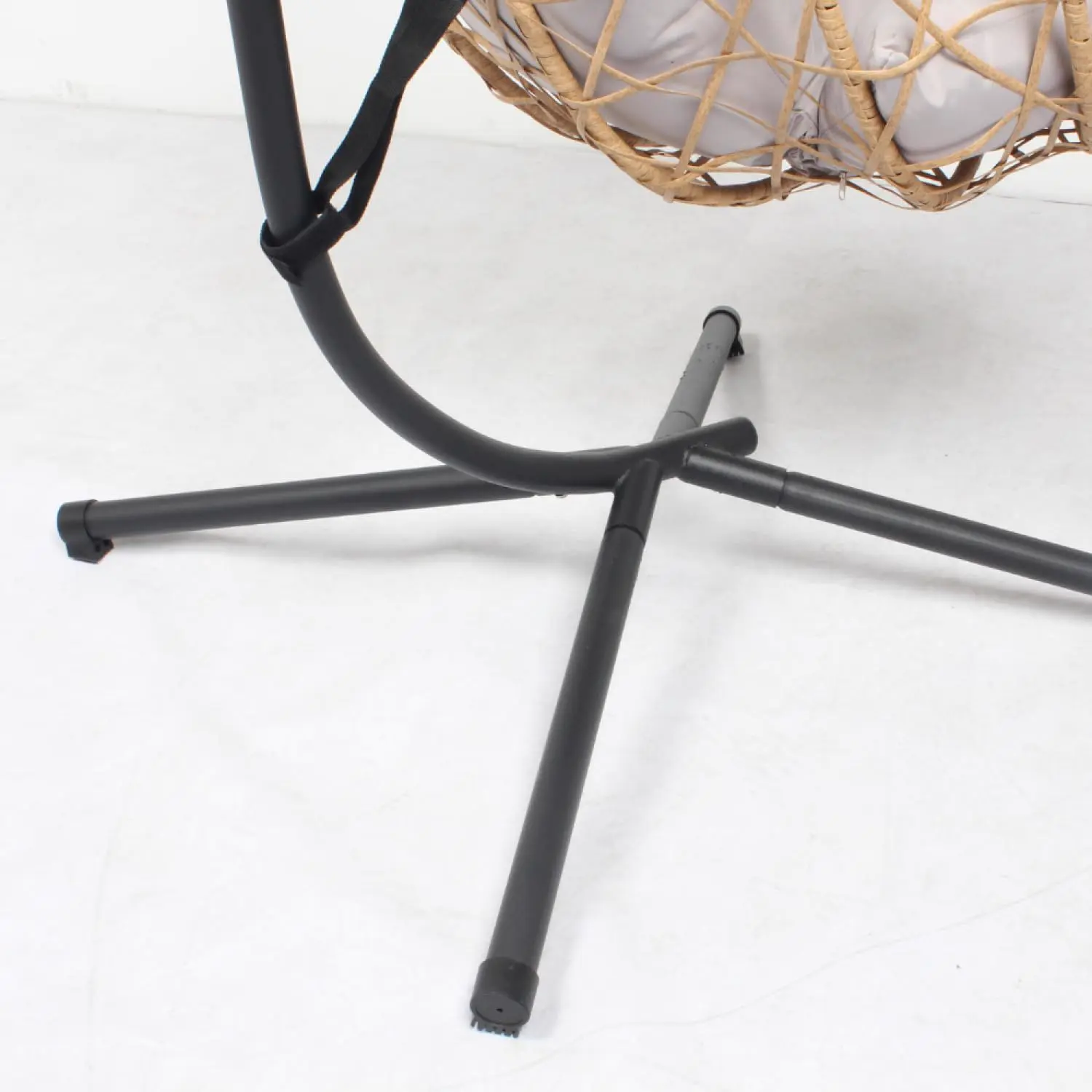Fauteuils suspendus en rotin naturel 95 x 198 cm vue 4