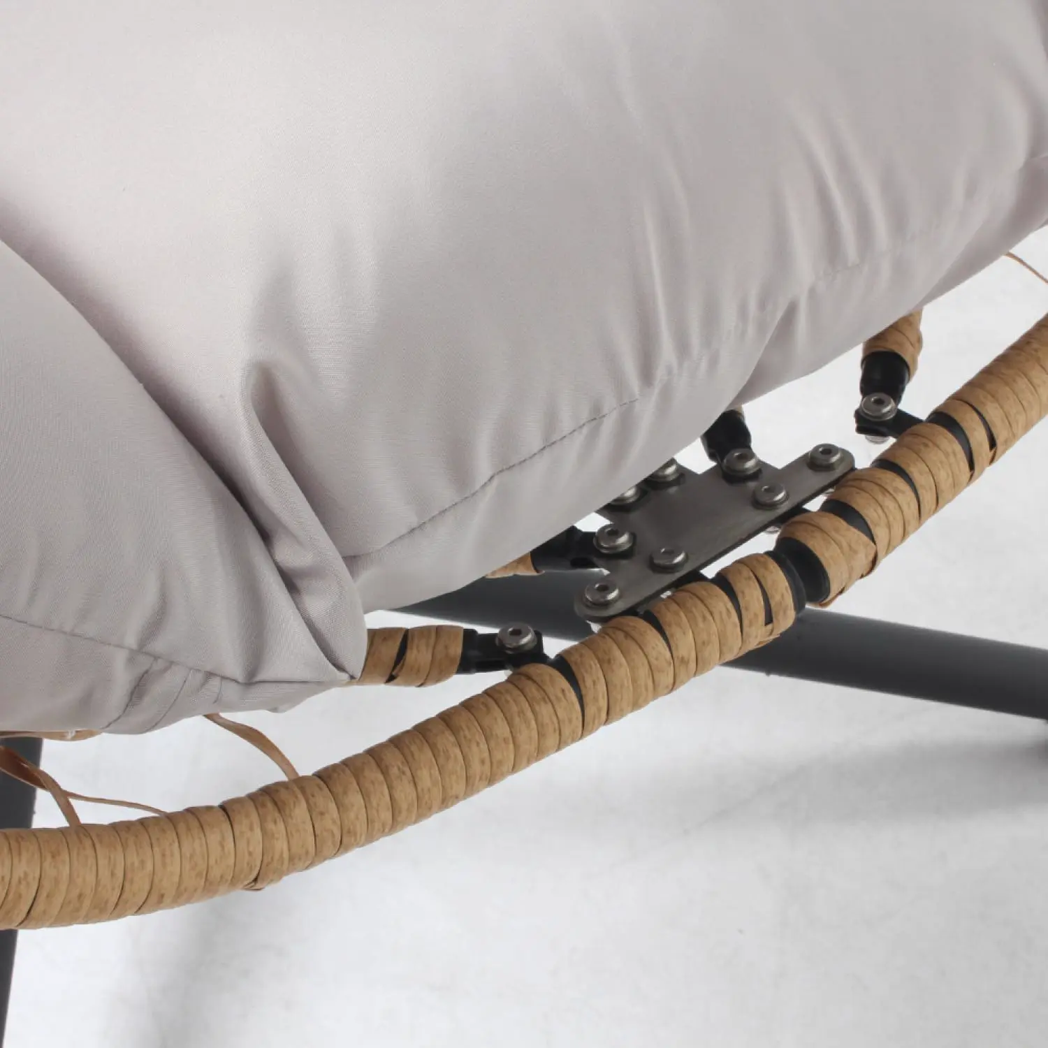 Fauteuils suspendus en rotin naturel 95 x 198 cm vue 6