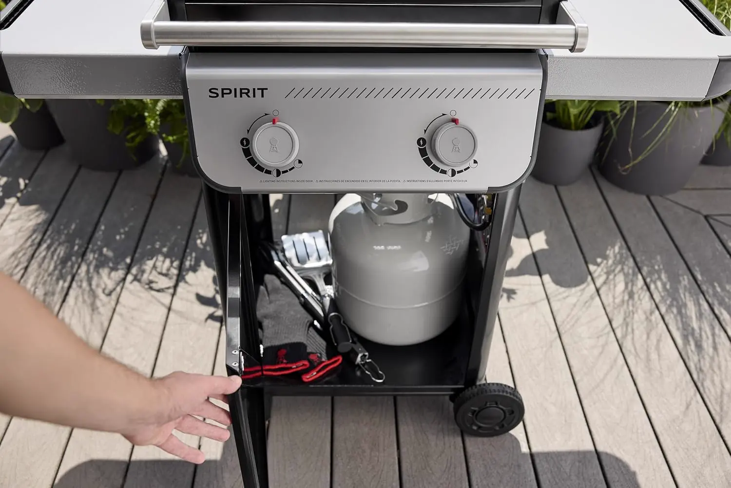 Barbecue weber noir 51 x 46 cm vue 7