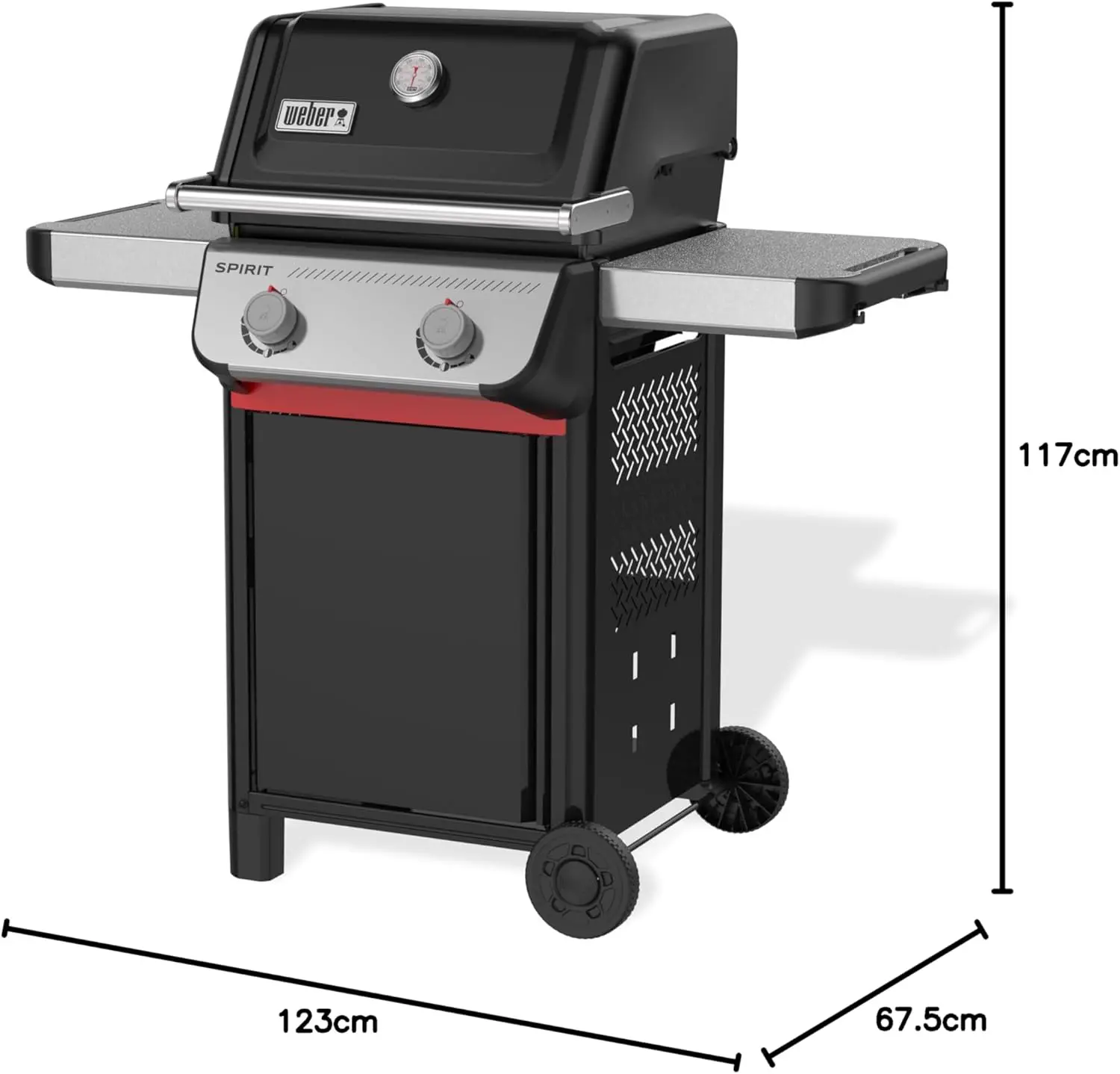 Barbecue weber noir 51 x 46 cm vue 14