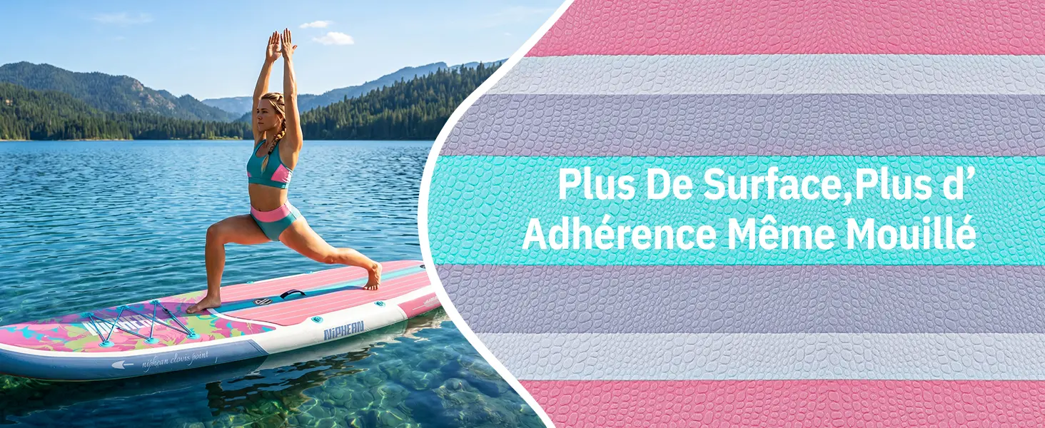 Paddle gonflable 2 places — contenu détaillé 8