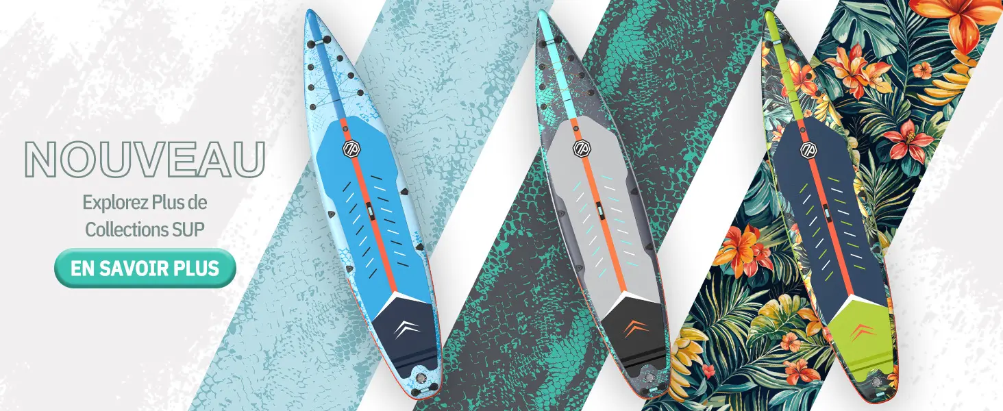 Paddle gonflable 2 places — contenu détaillé 16