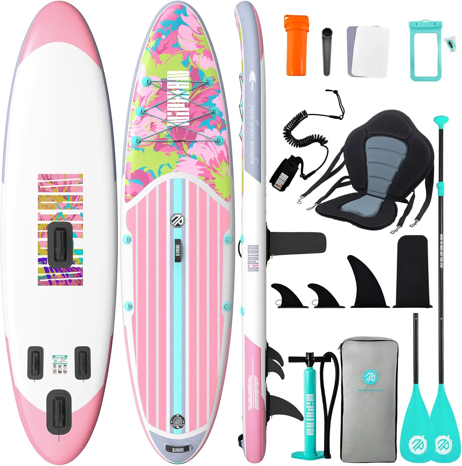 Paddle gonflable Niphean Paddle Gonflable Adulte avec Tous Les… vue 1