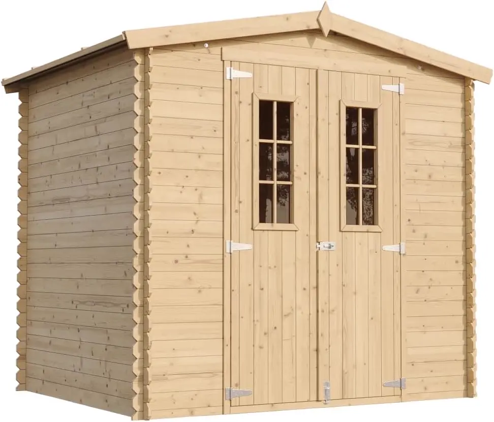 Abri de Jardin en Bois - Stockage extérieur I236xL226xH218 cm/ 4.33
