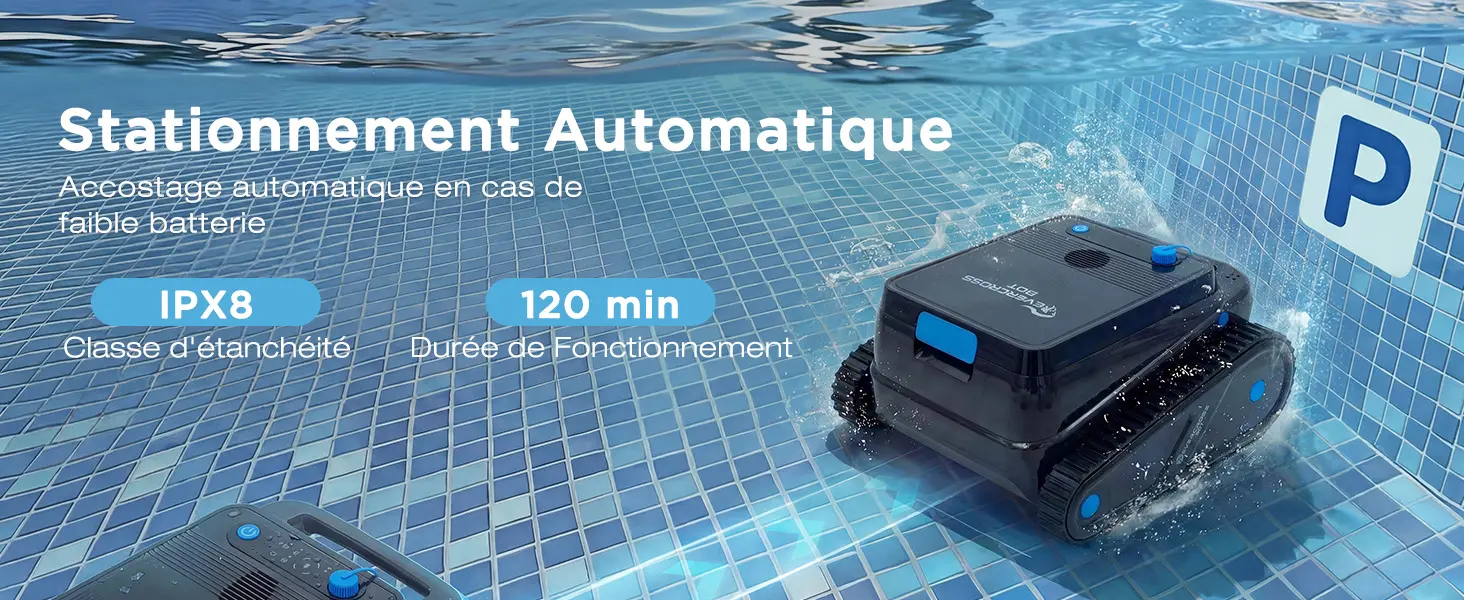 Robot piscine sable 200 m² — contenu détaillé 7