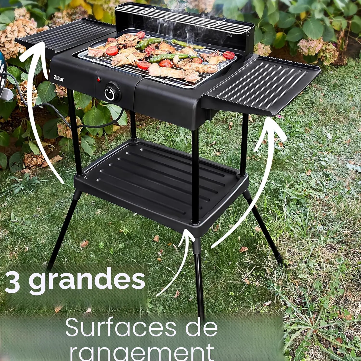 Barbecue électrique 41 x 26 cm vue 3