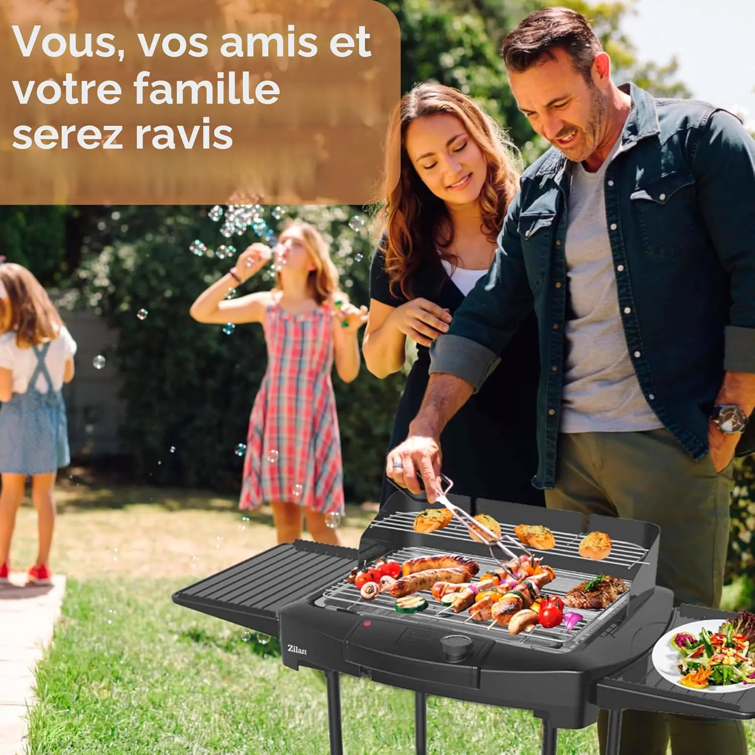 Barbecue électrique 41 x 26 cm vue 7