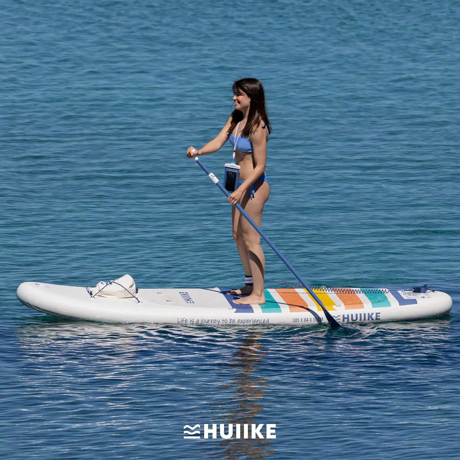 Paddle gonflable en aluminium 84x15 cm vue 9