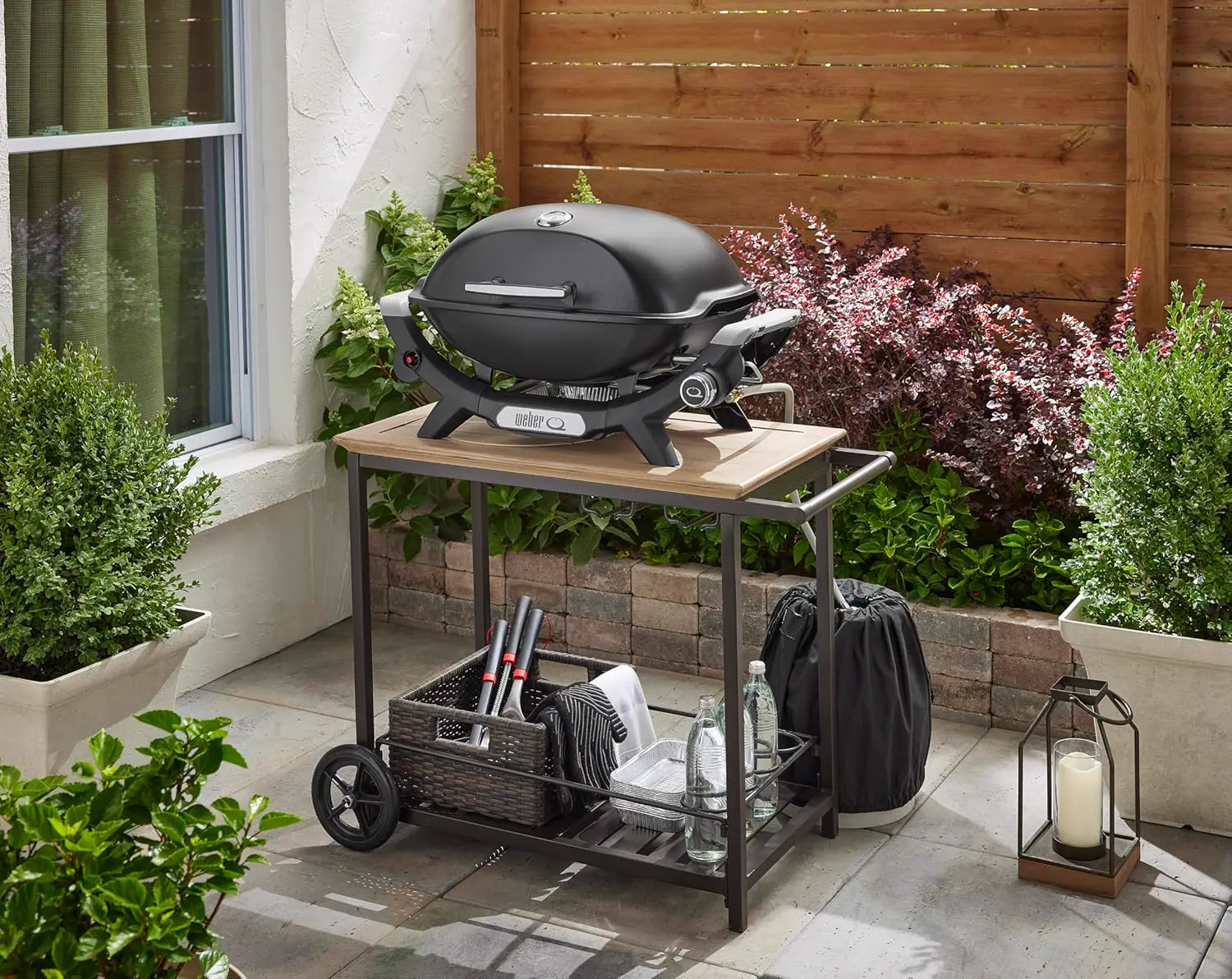 Barbecue weber en aluminium noir 53 x 39 cm vue 5