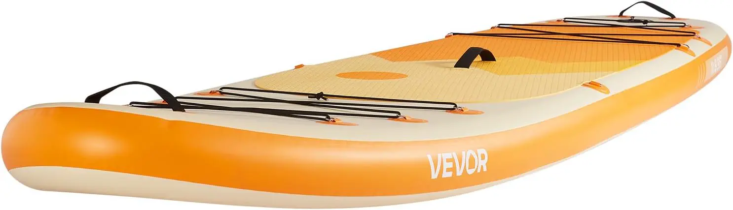 Paddle gonflable jaune vue 4