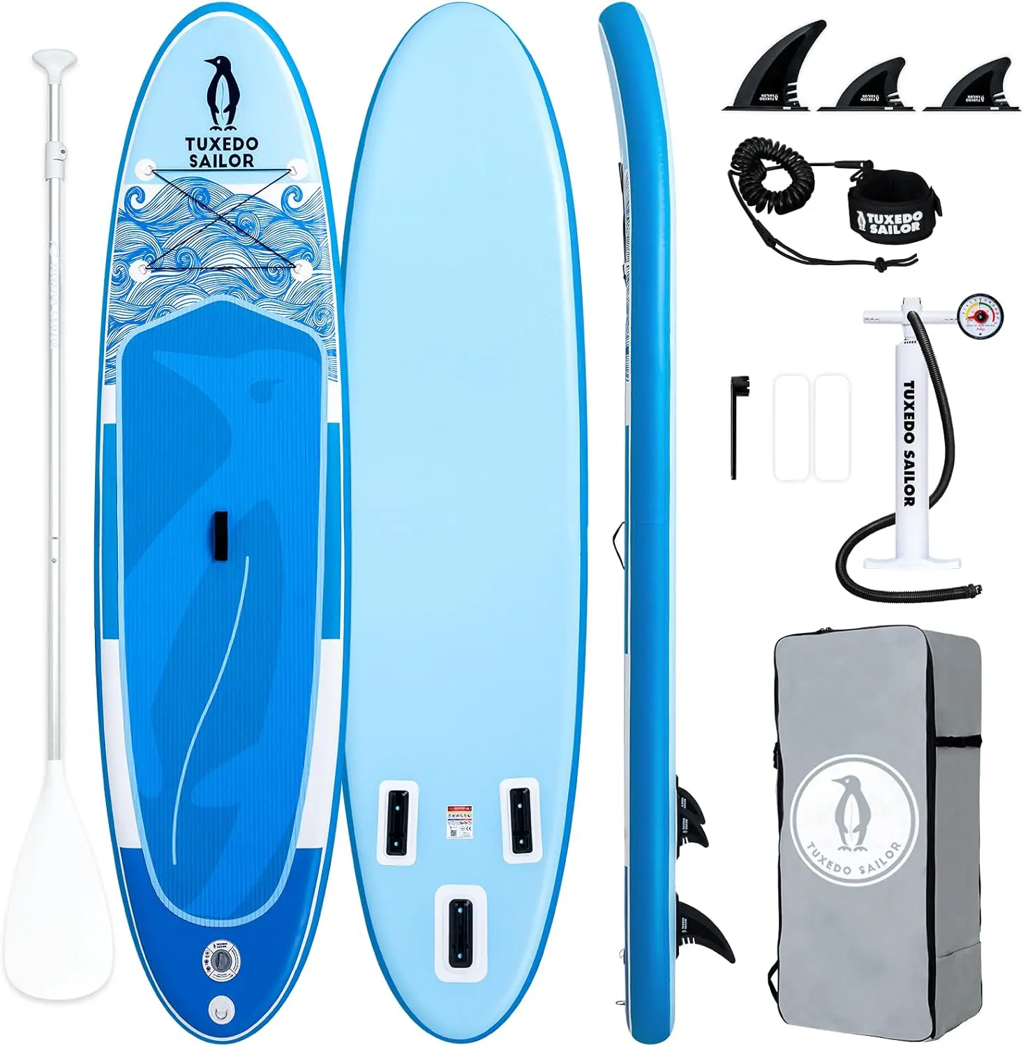Paddle gonflable Tuxedo Sailor Paddle Gonflable Adulte vue 1