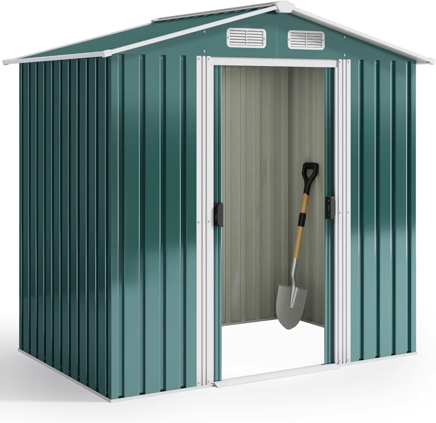 Xbro Abri de jardin en métal 184 x 119 x 186 cm
