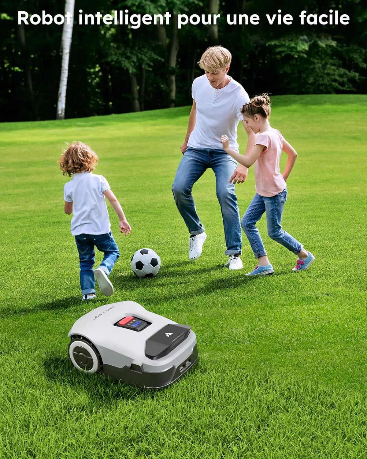 Robot tondeuse 900 m² vue 2