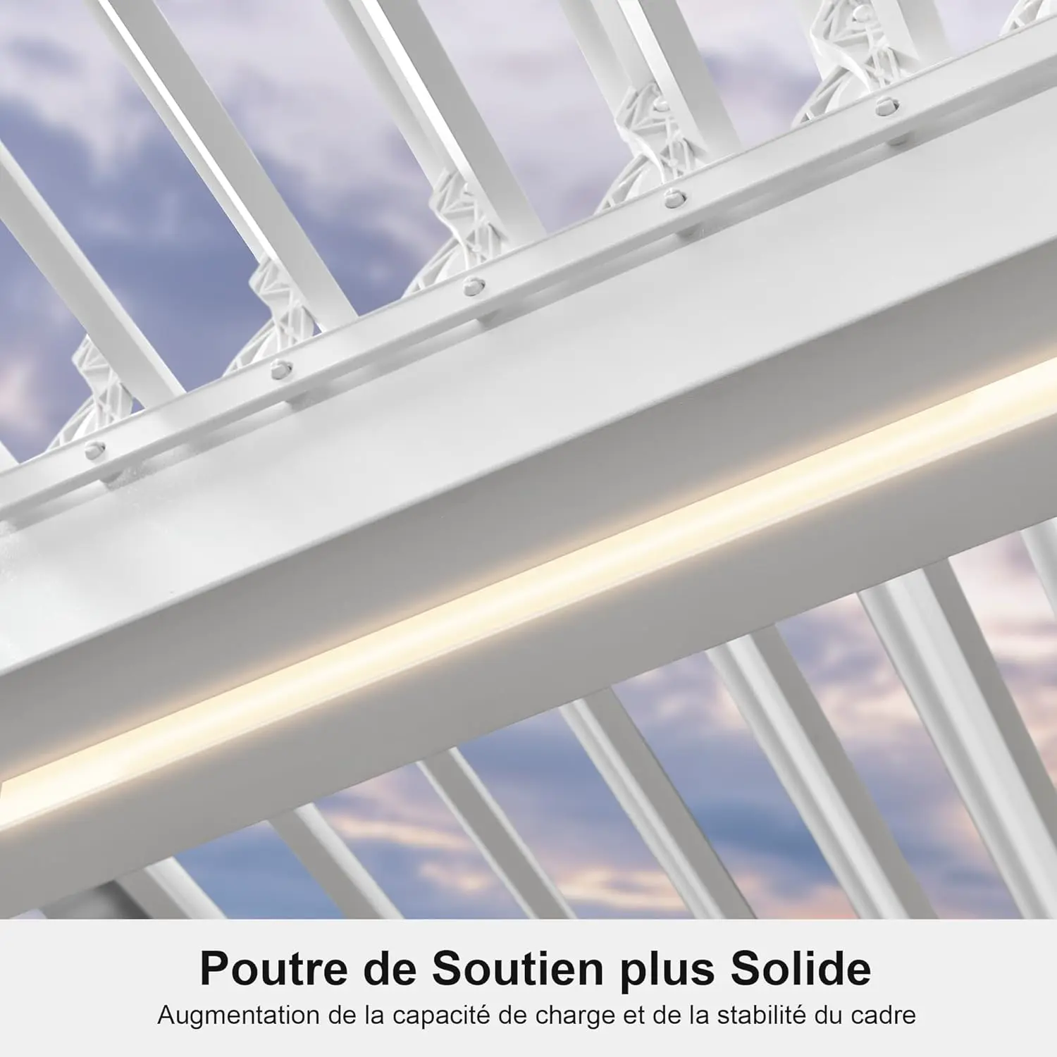 Pergola en aluminium 12,7 m² vue 6